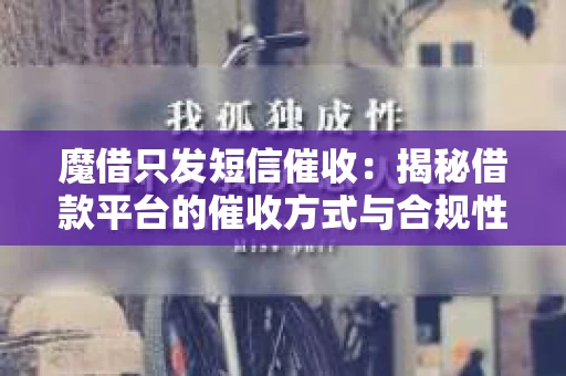魔借只发短信催收：揭秘借款平台的催收方式与合规性