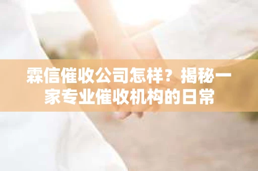 霖信催收公司怎样？揭秘一家专业催收机构的日常