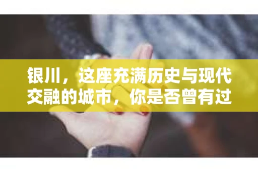 银川，这座充满历史与现代交融的城市，你是否曾有过这样的疑问：银川有私家侦探公司吗？今天，就让我带你一起揭开这个谜团。
