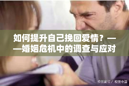 如何提升自己挽回爱情？——婚姻危机中的调查与应对策略